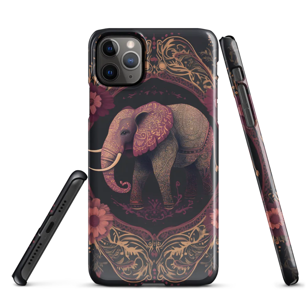 Regal Reverie: The Ornate Elephant | Phone Case |  11 Pro Max | Snap Case | Glossy