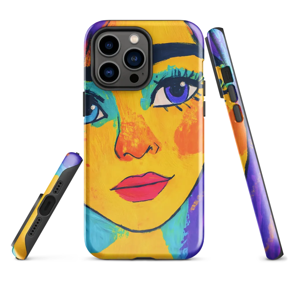 Vibrant Portrait: A Pop Art Exploration