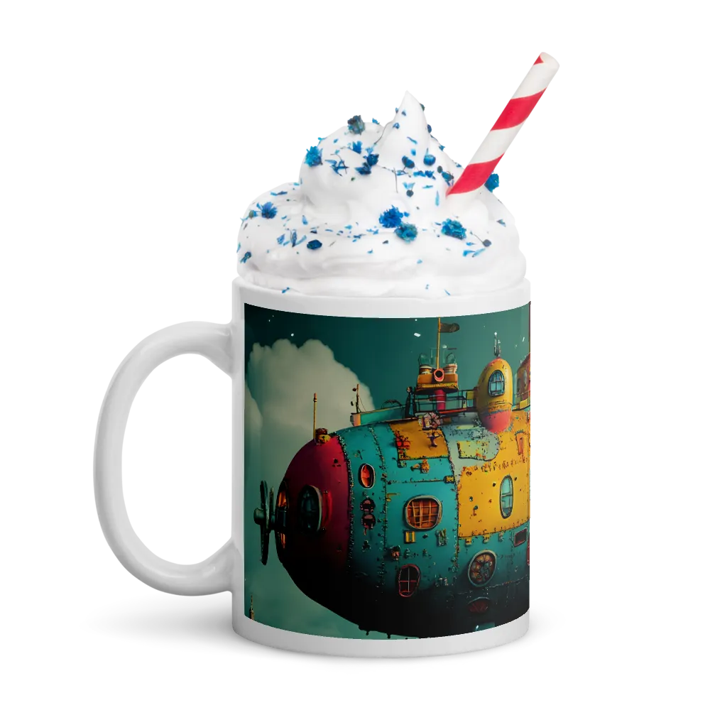 Submerged Dreams: A Whimsical Voyage | Mugs | Multiple Sizes & Colors