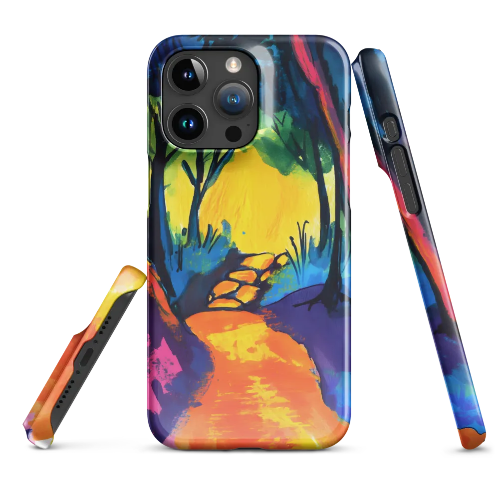 Path Through a Vibrant Forest