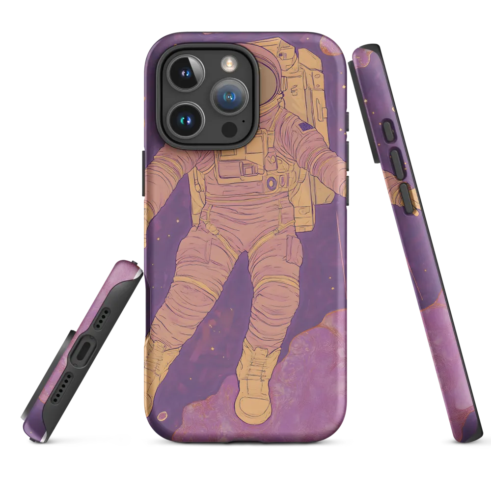 Floating Through the Cosmos | Phone Case |  16 Pro Max | Tough Case | Matte