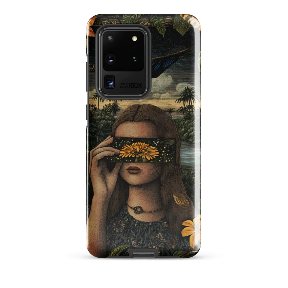 Veil of Nature: A Surreal Embrace