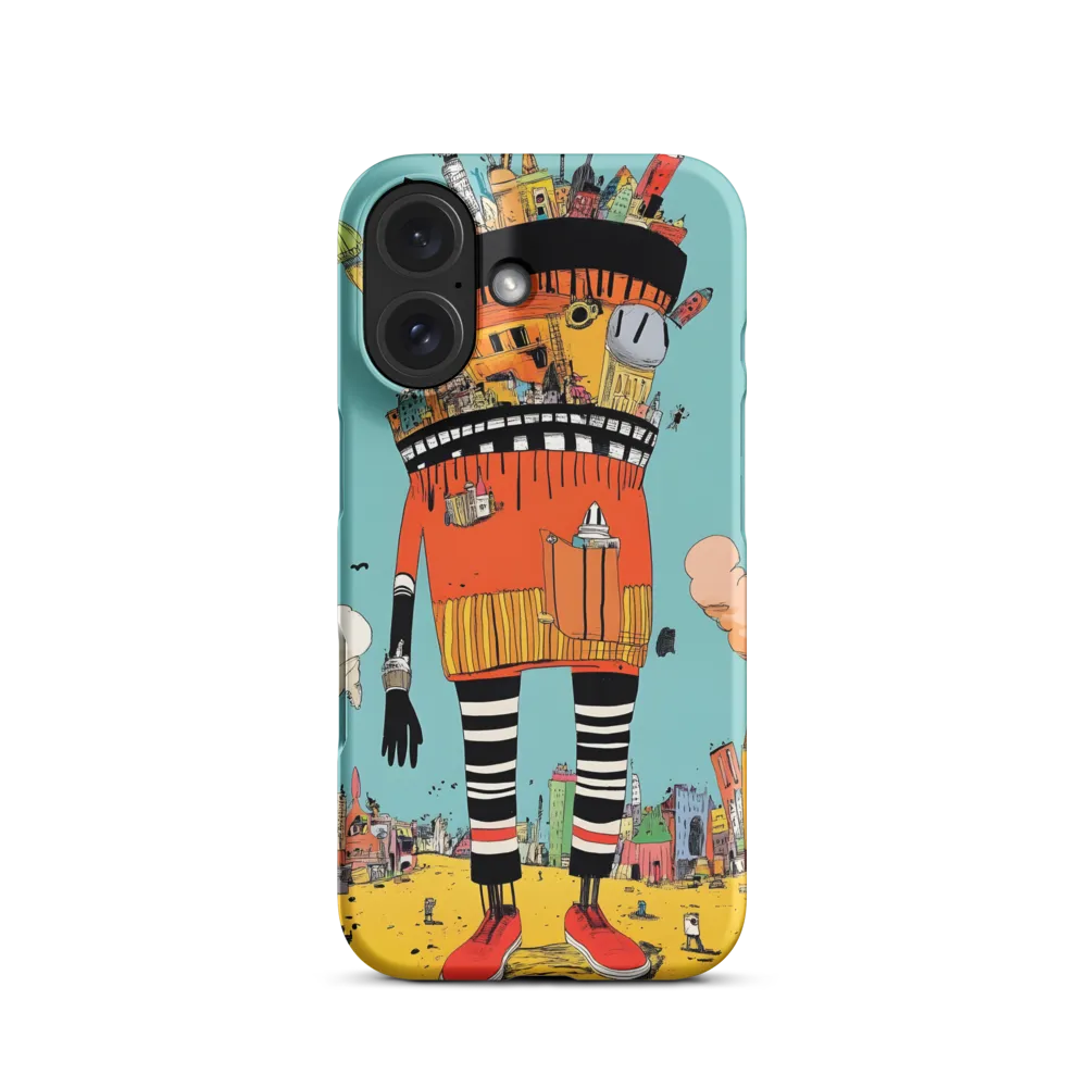 Urban Fantasia: A Whimsical Encounter | Phone Case |  16 | Snap Case | Matte