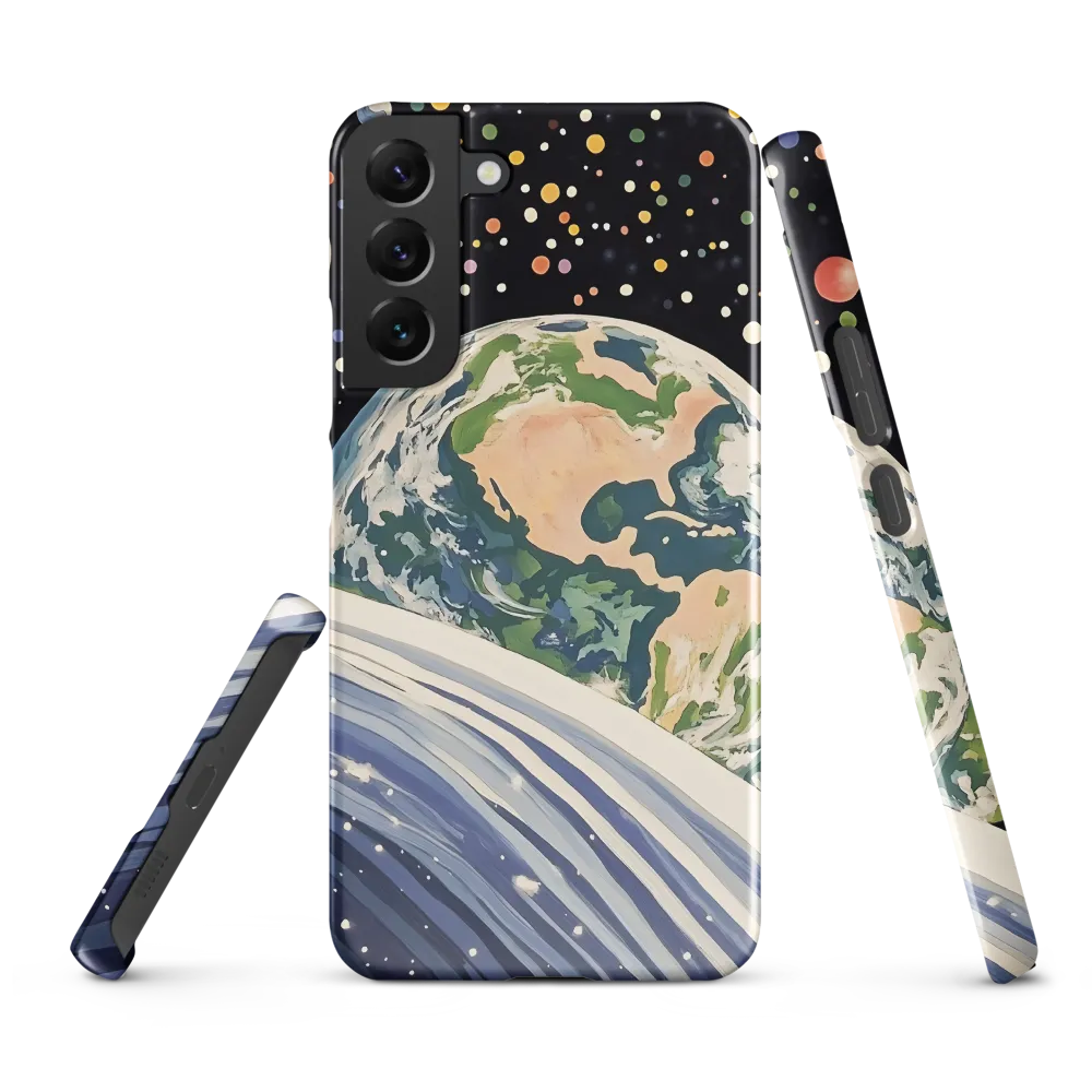 Celestial View: A Surreal Journey Through Space