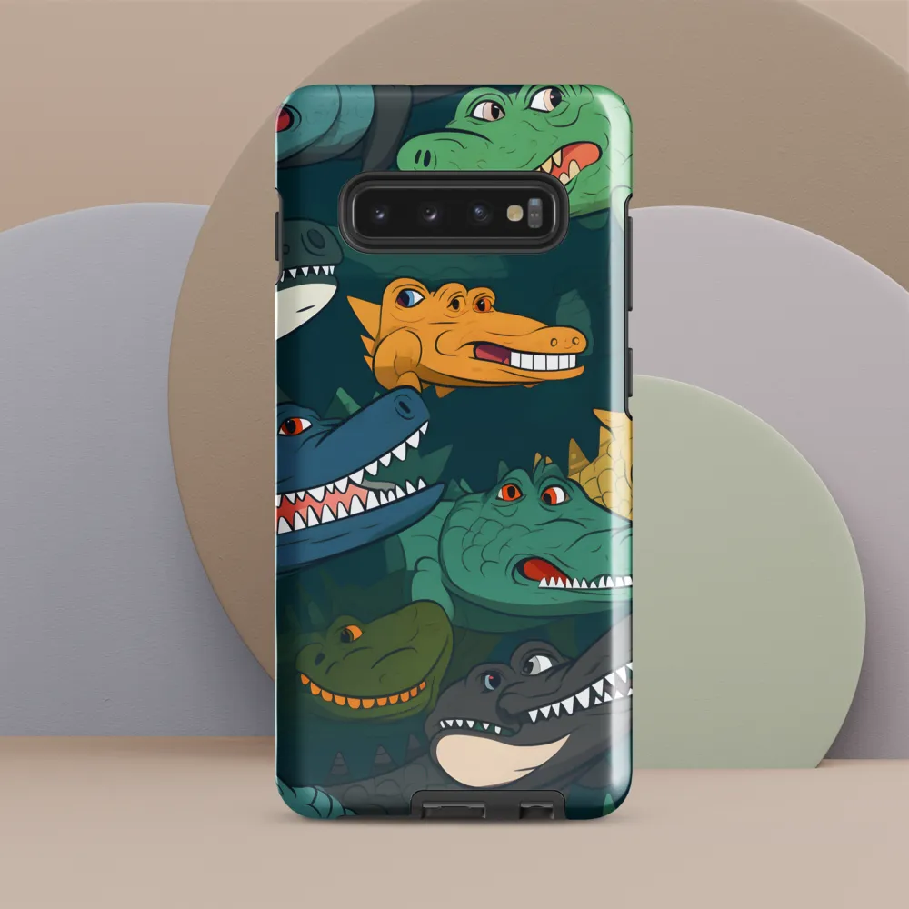 Cheerful Crocodilian Parade