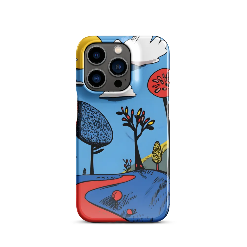 A Playful Journey Through Whimsical Woods | Phone Case |  14 Pro | Snap Case | Glossy