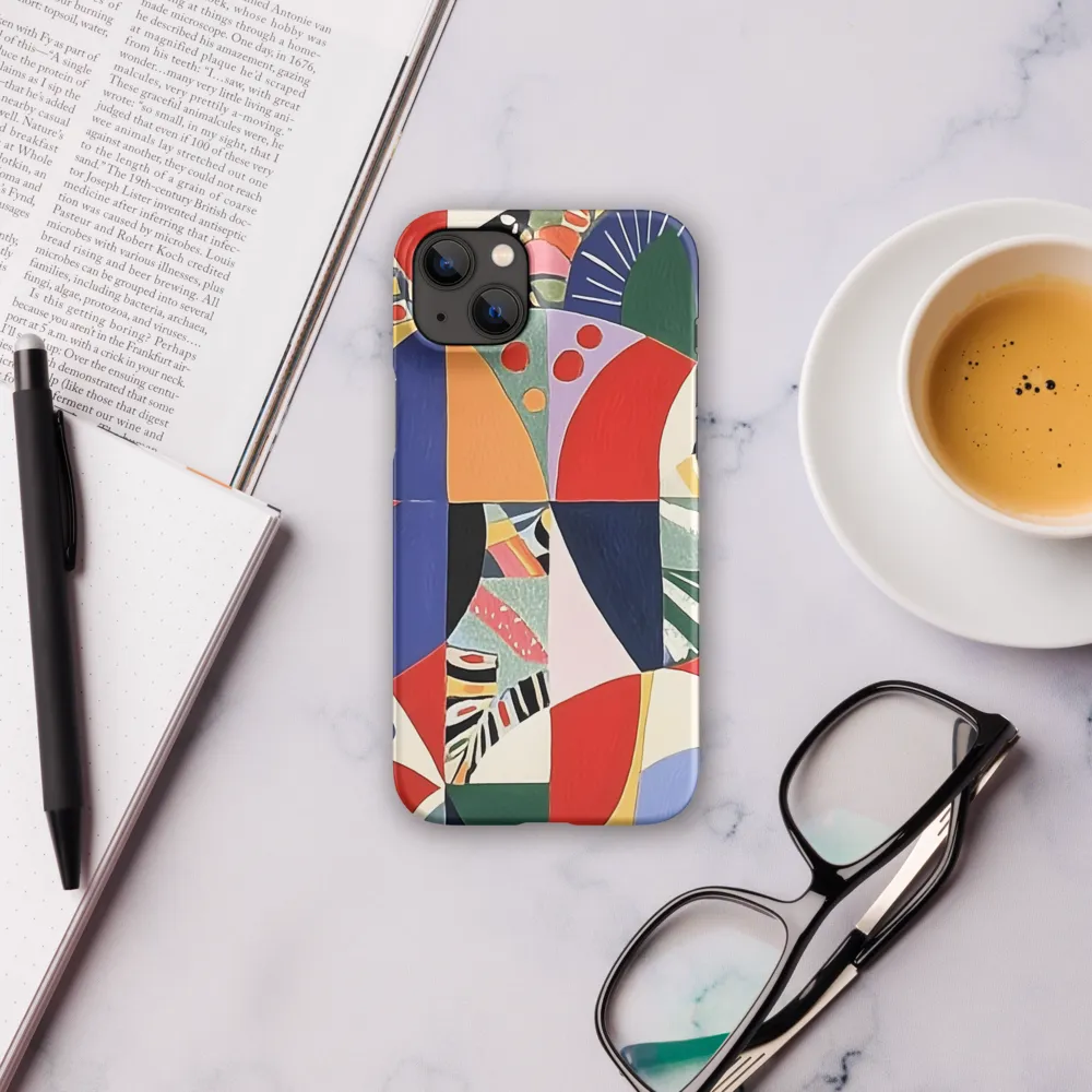 Dynamic Mosaic Symmetry | Phone Case |  14 Plus | Snap Case | Matte