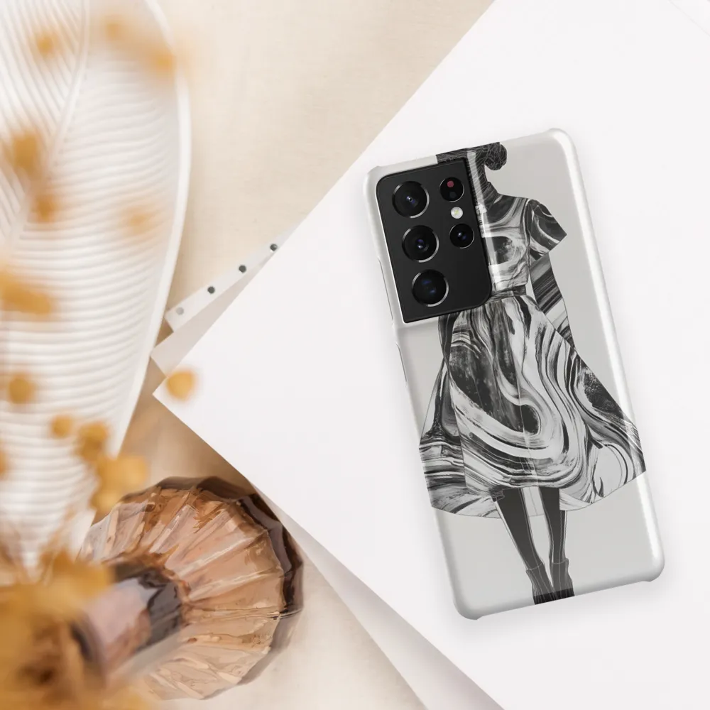 Whirls of Elegance: A Contemporary Fashion Design