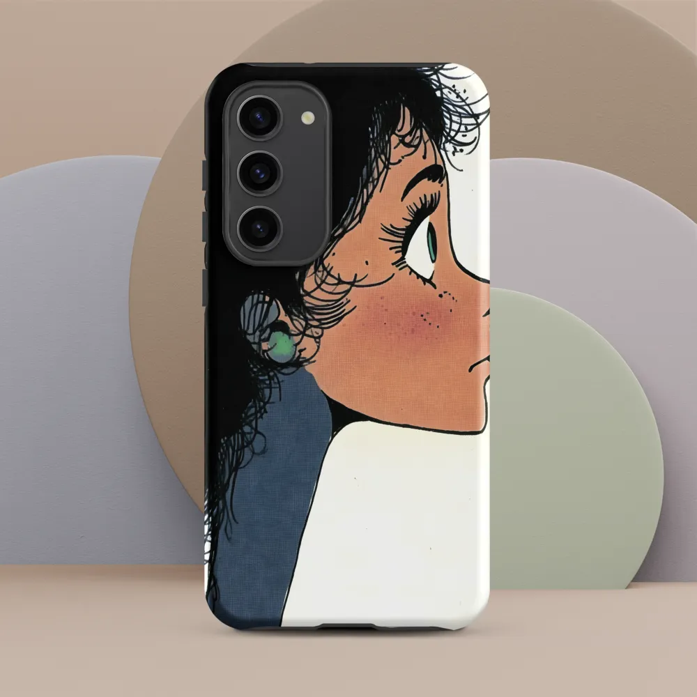 Whispers of Contemplation | Phone Case |  S23 Plus | Tough Case | Matte