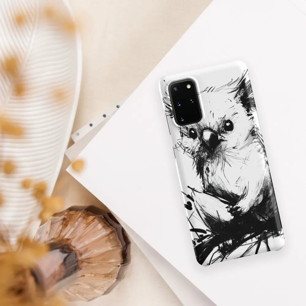 Whimsical Koala in Ink