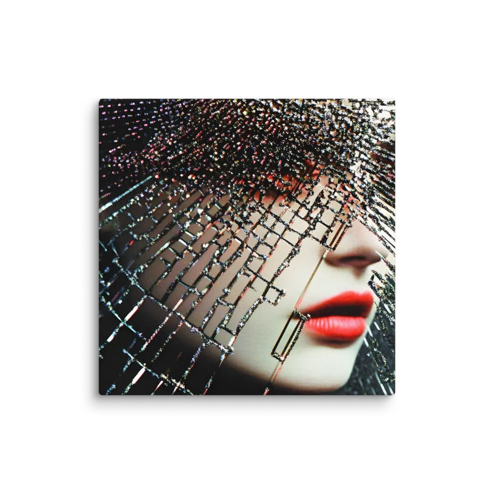 Fractured Identity | Canvas | 6″×6″