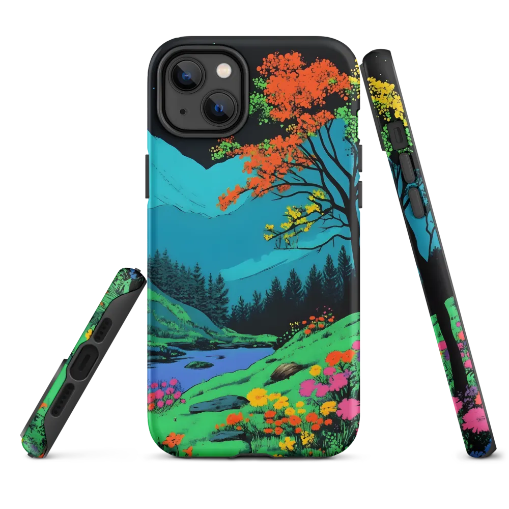 Neon Dreams: A Vibrant Landscape