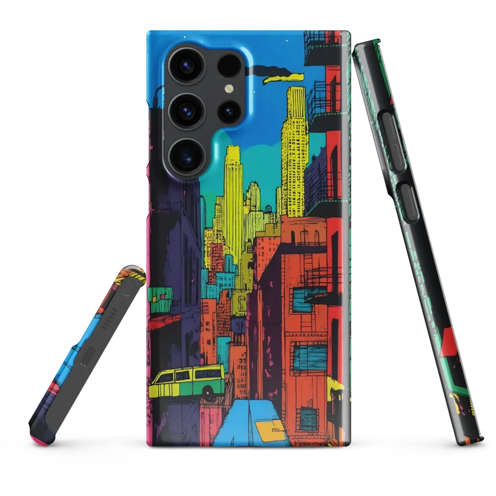 Urban Vibrance: A Pop Art Cityscape