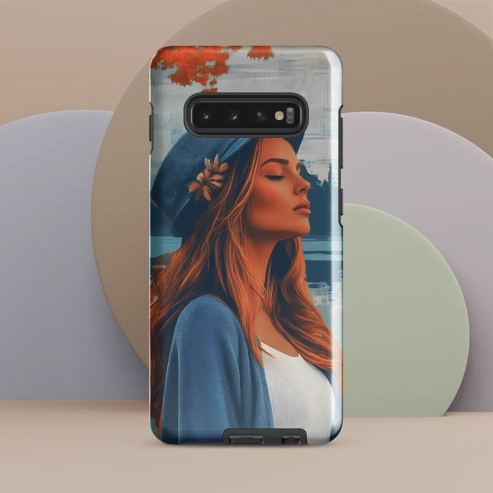 The Serene Reflection | Phone Case |  S10 Plus | Tough Case | Glossy