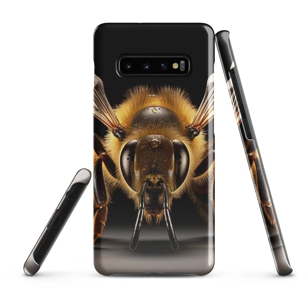 The Majesty of the Honeybee | Phone Case |  S10 Plus | Snap Case | Glossy