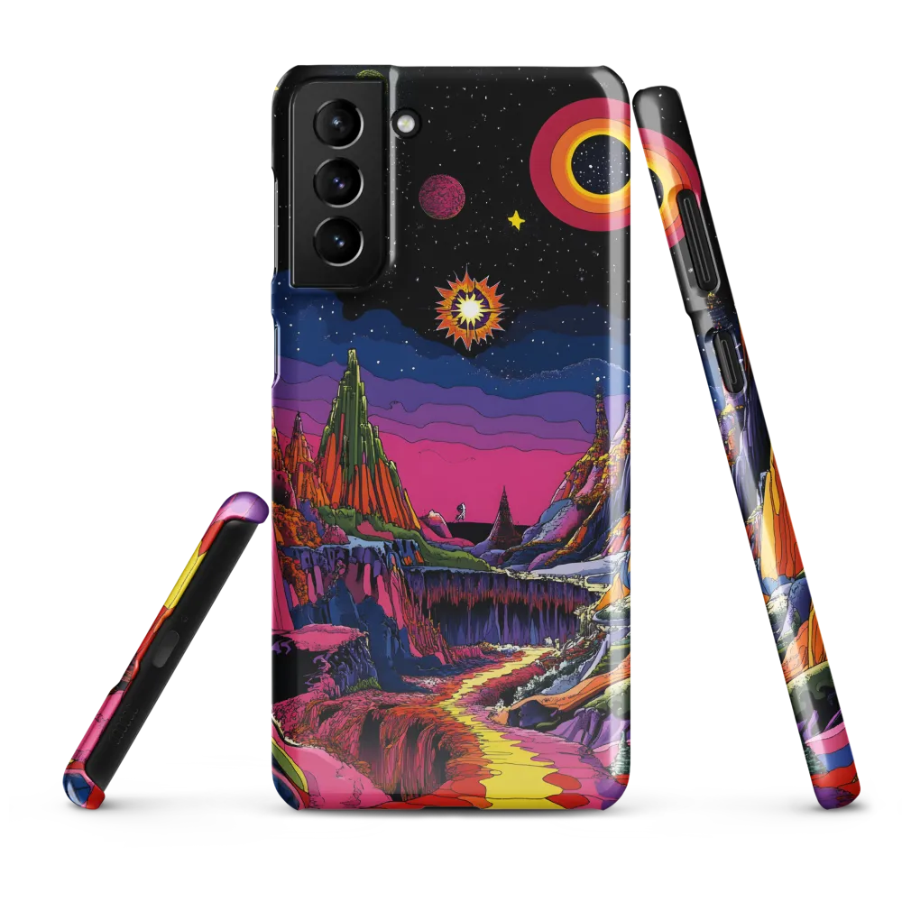 Galactic Wonders: A Journey Through an Alien Landscape