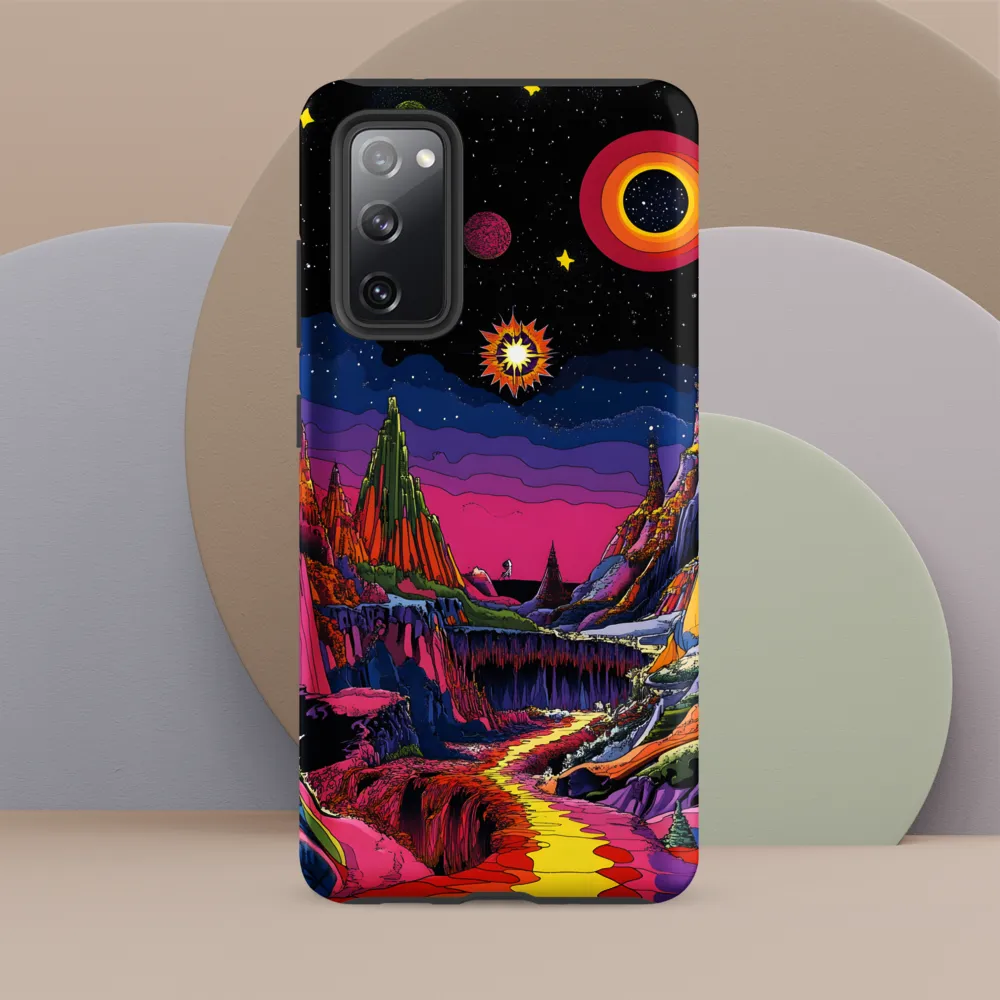 Galactic Wonders: A Journey Through an Alien Landscape