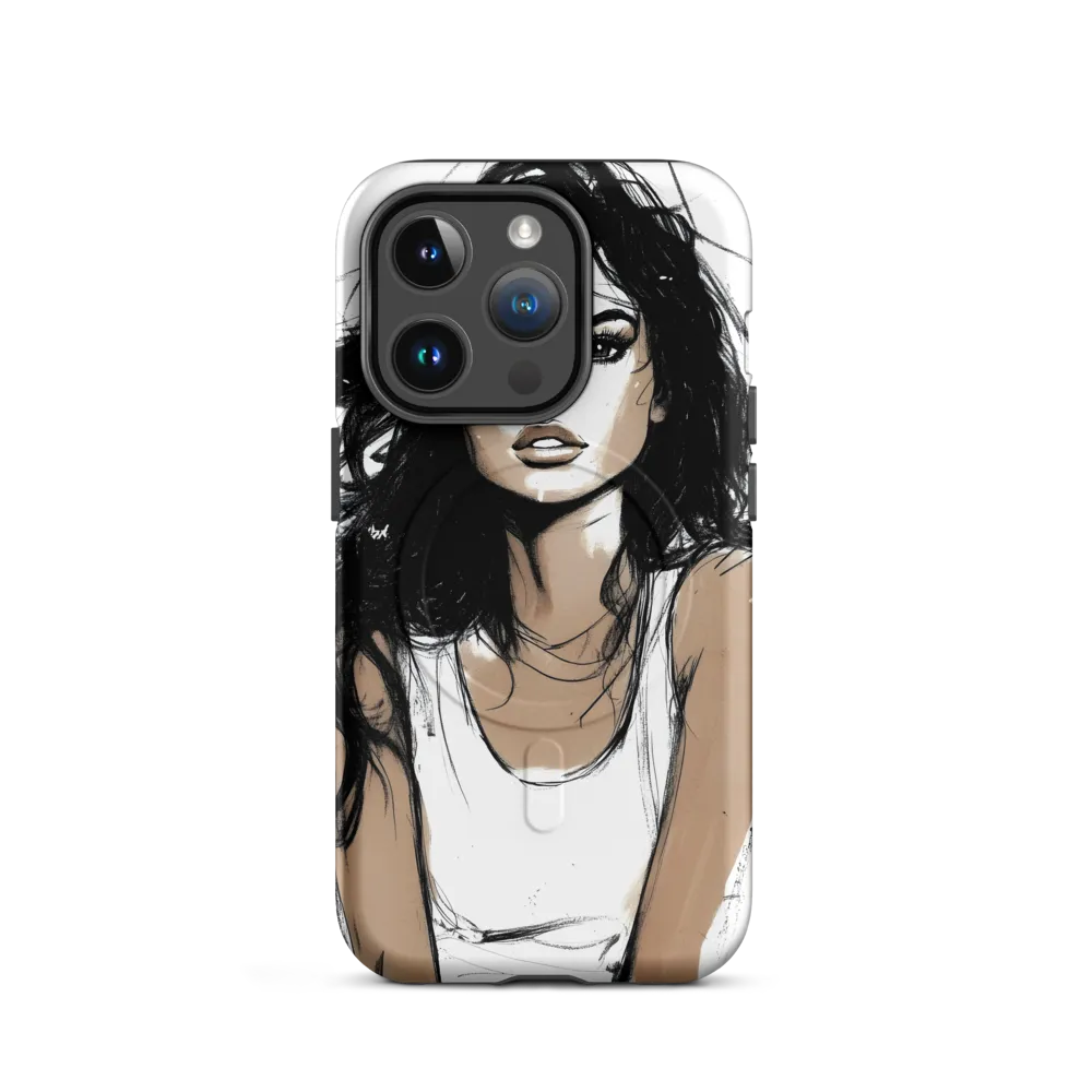 Whispers of Elegance | Phone Case |  14 Pro | MagSafe® Tough Case | Matte