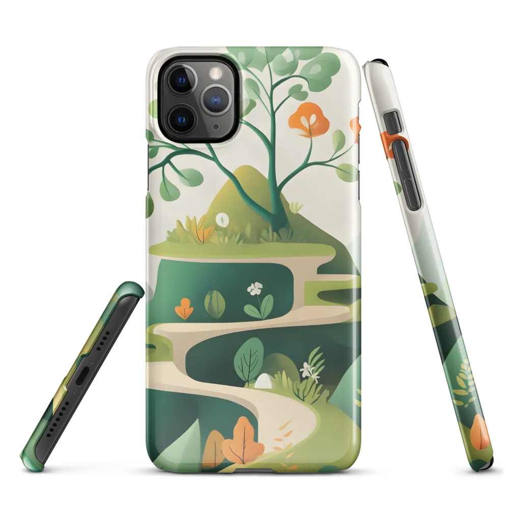 Whimsical Greenery | Phone Case |  11 Pro Max | Snap Case | Glossy