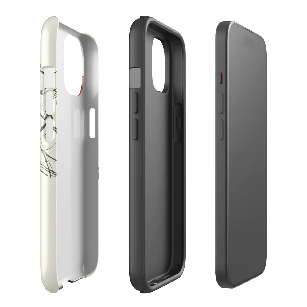 Echoes of Anguish | Phone Case |  15 | Tough Case | Glossy