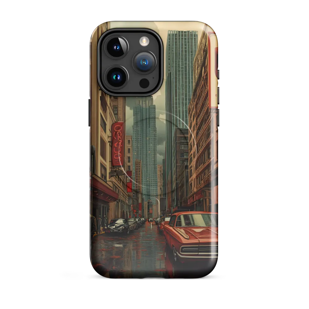 Nostalgic Cityscape: Reflections of a Forgotten Era