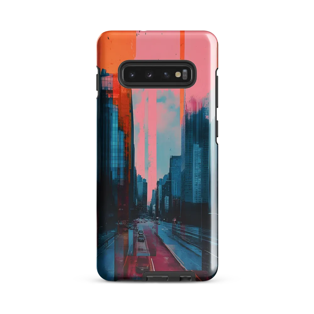 Urban Symphony: A Study in Color and Form | Phone Case |  S10 Plus | Tough Case | Glossy