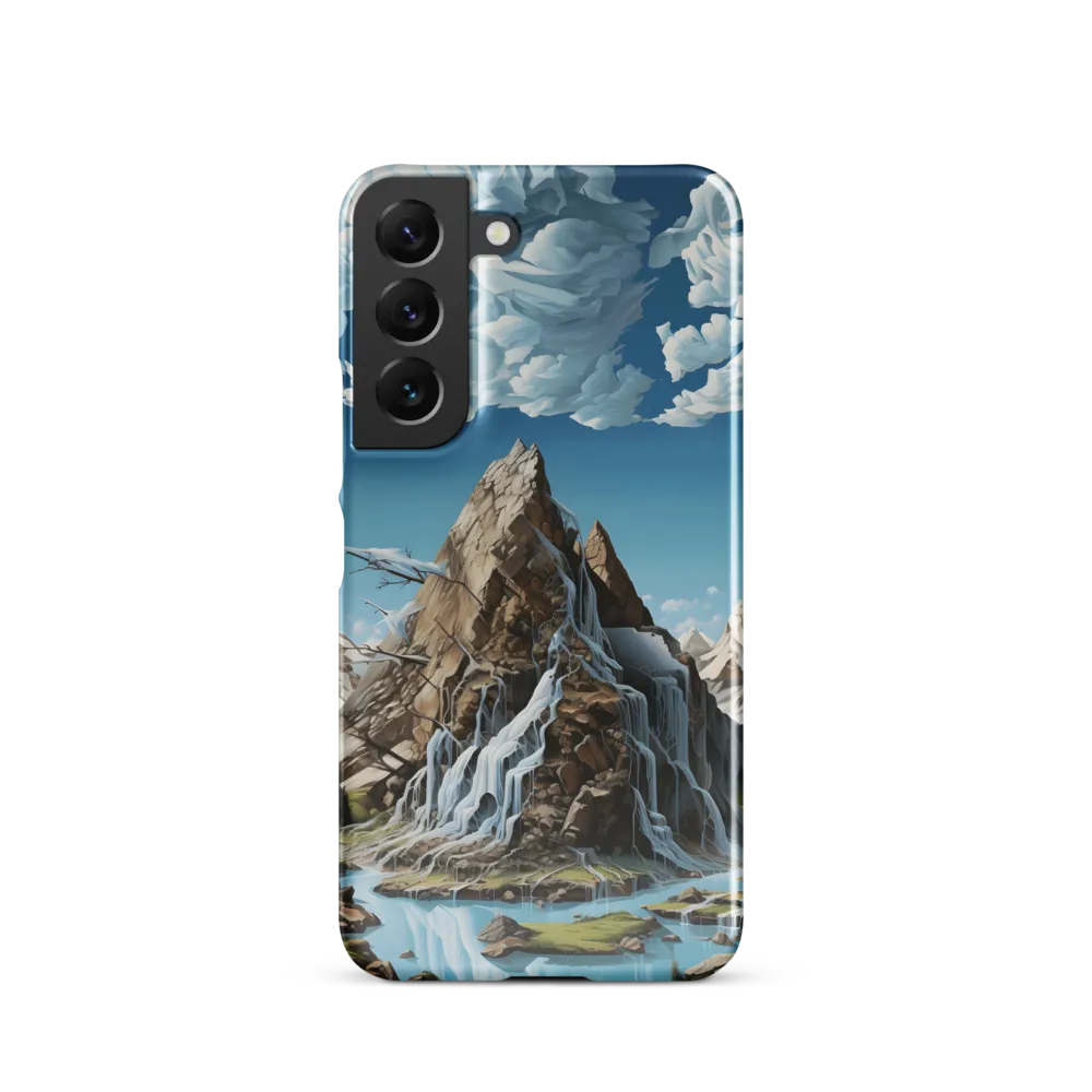 Majestic Cascade: A Mountain Masterpiece