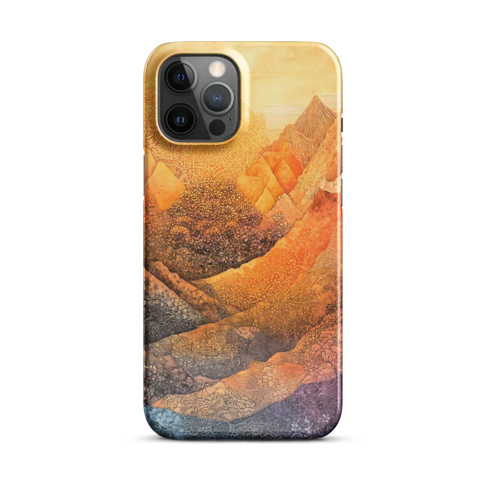 Serene Peaks of Color