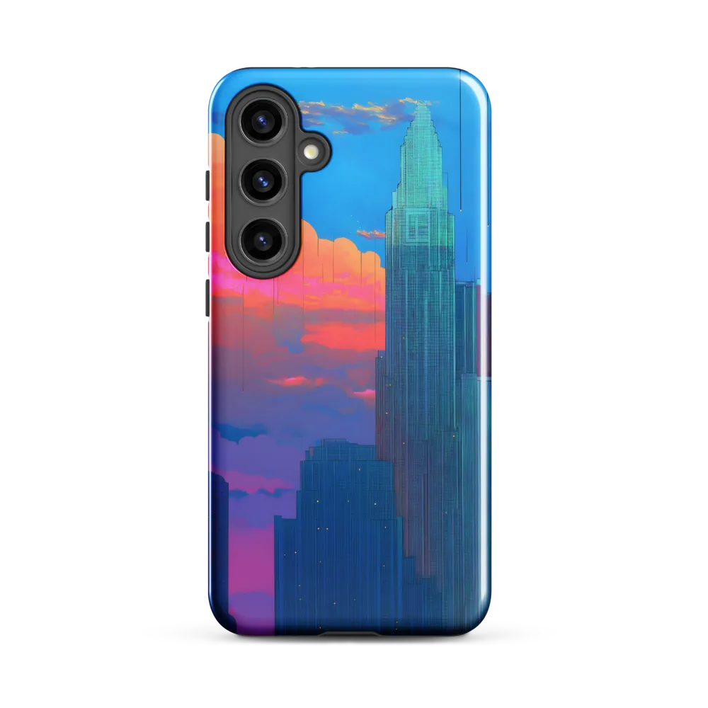 Twilight Reflections: A Digital Cityscape