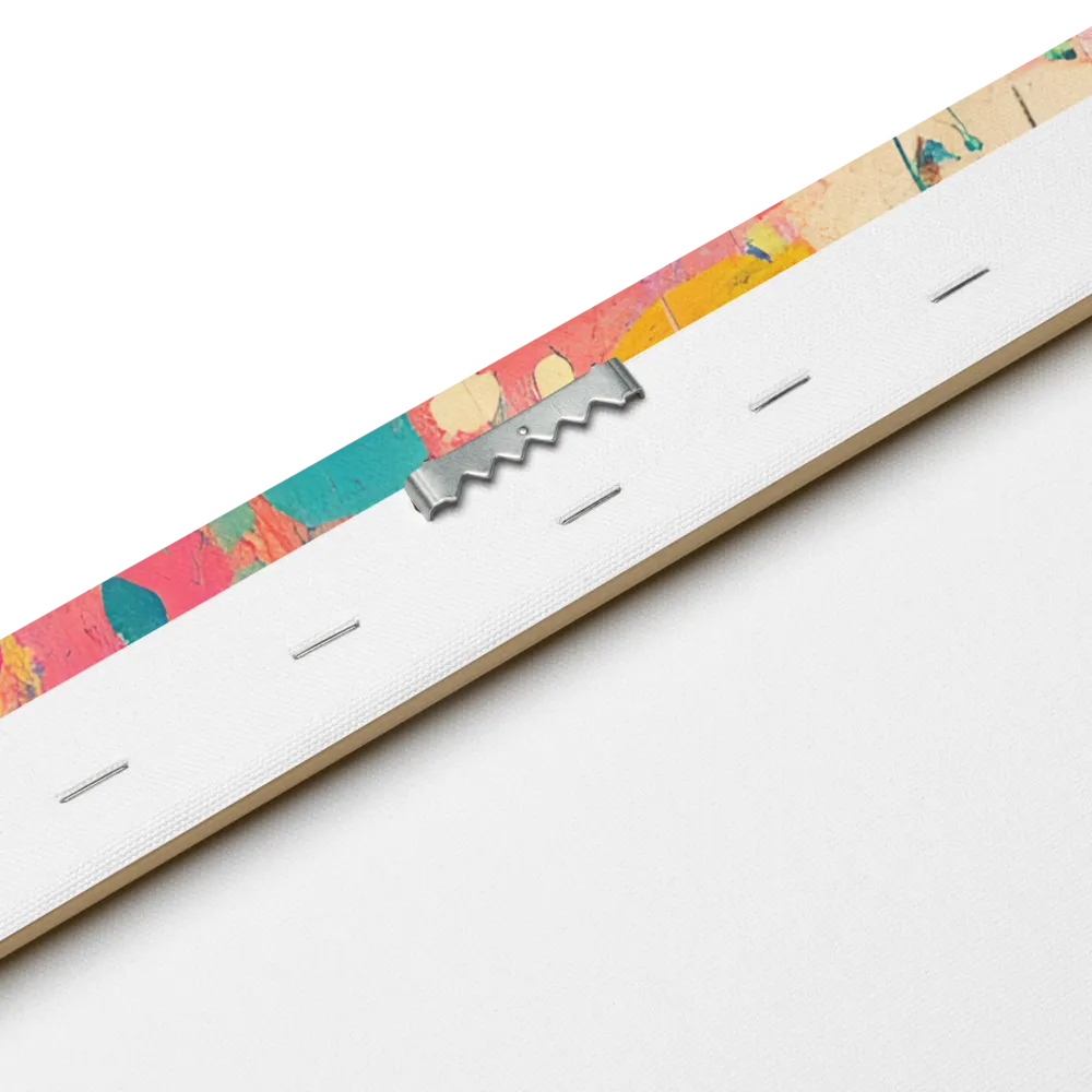 Whimsical Blossom | Thin Canvas | 16″×16″