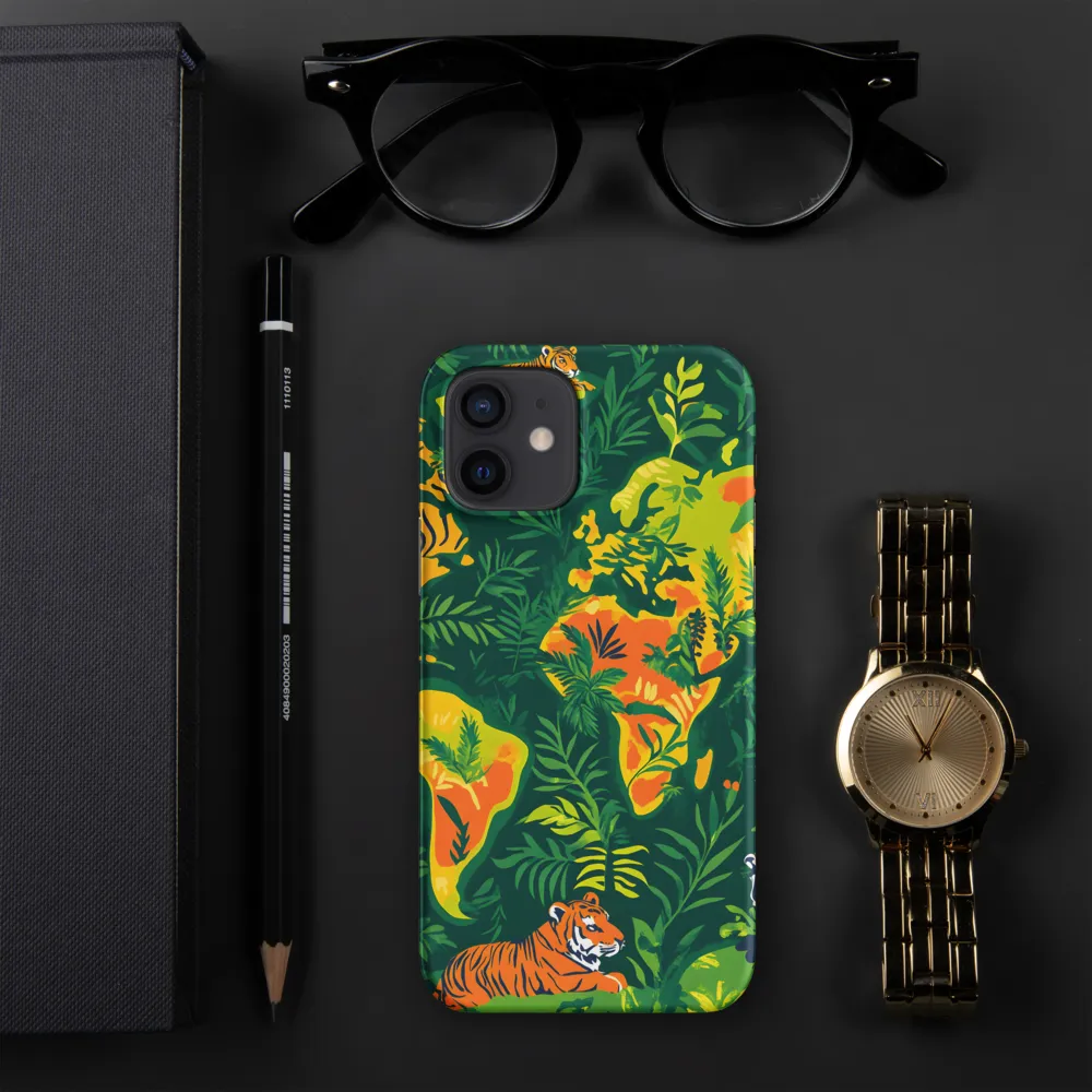 Nature's Tapestry: A World Interwoven | Phone Case |  12 | Snap Case | Matte