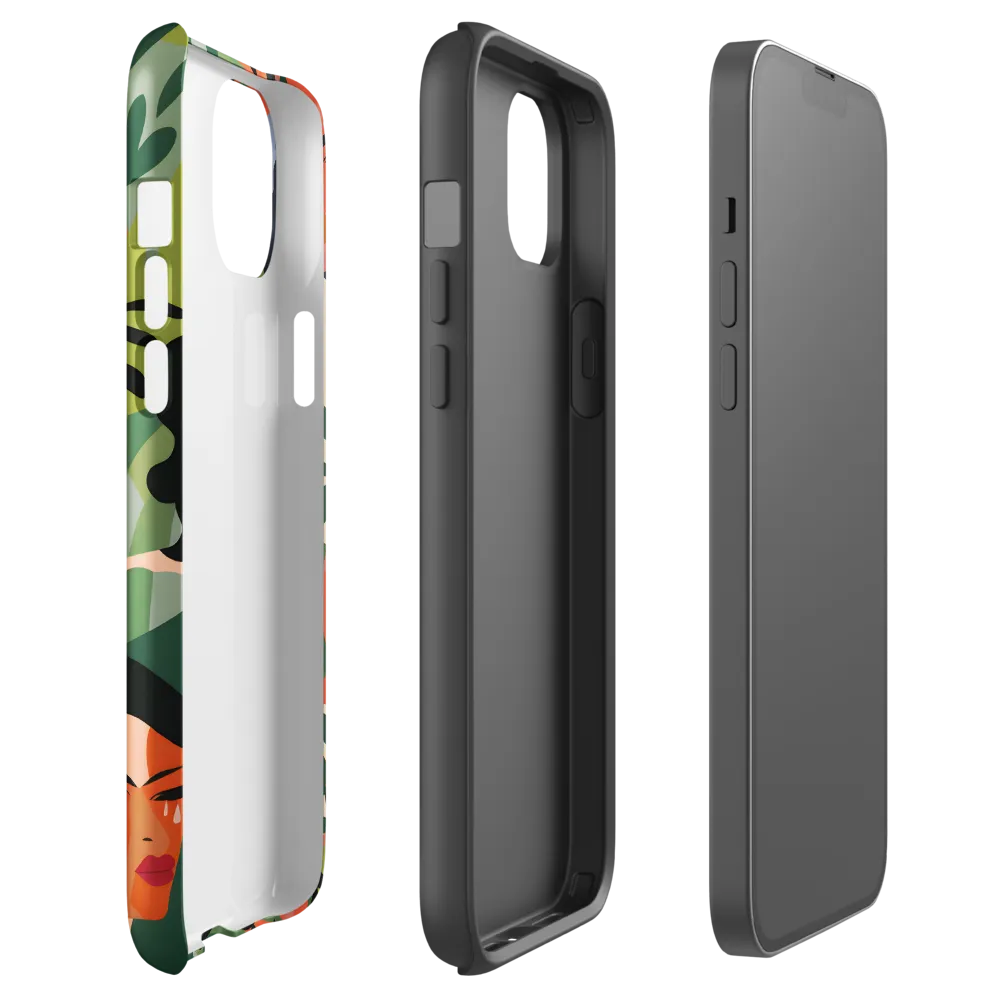 Harmony of Nature and Femininity | Phone Case |  14 Plus | Tough Case | Glossy