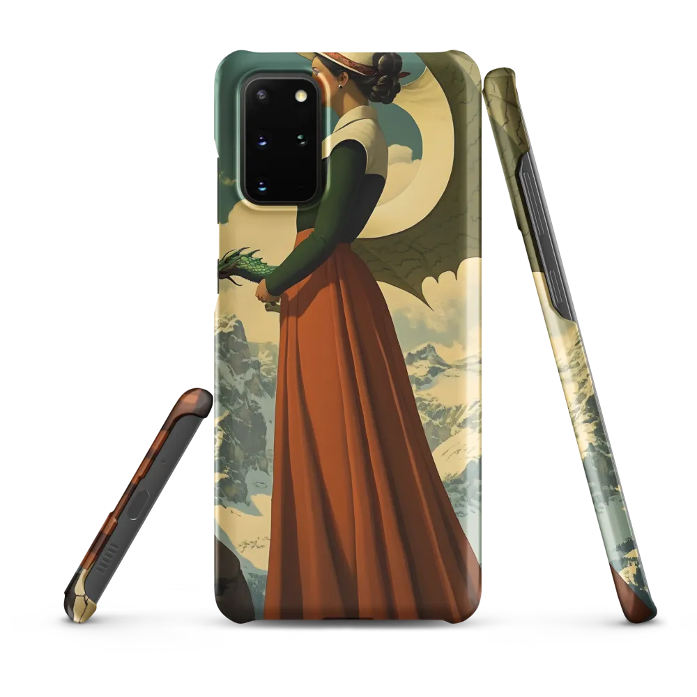 Mystic Harmony: The Dragon Keeper | Phone Case |  S20 Plus | Snap Case | Matte