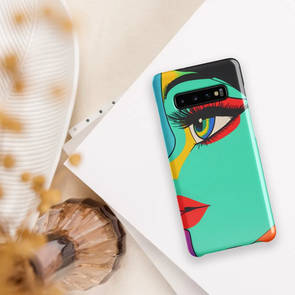 A Vibrant Portrait | Phone Case |  S10 Plus | Snap Case | Glossy