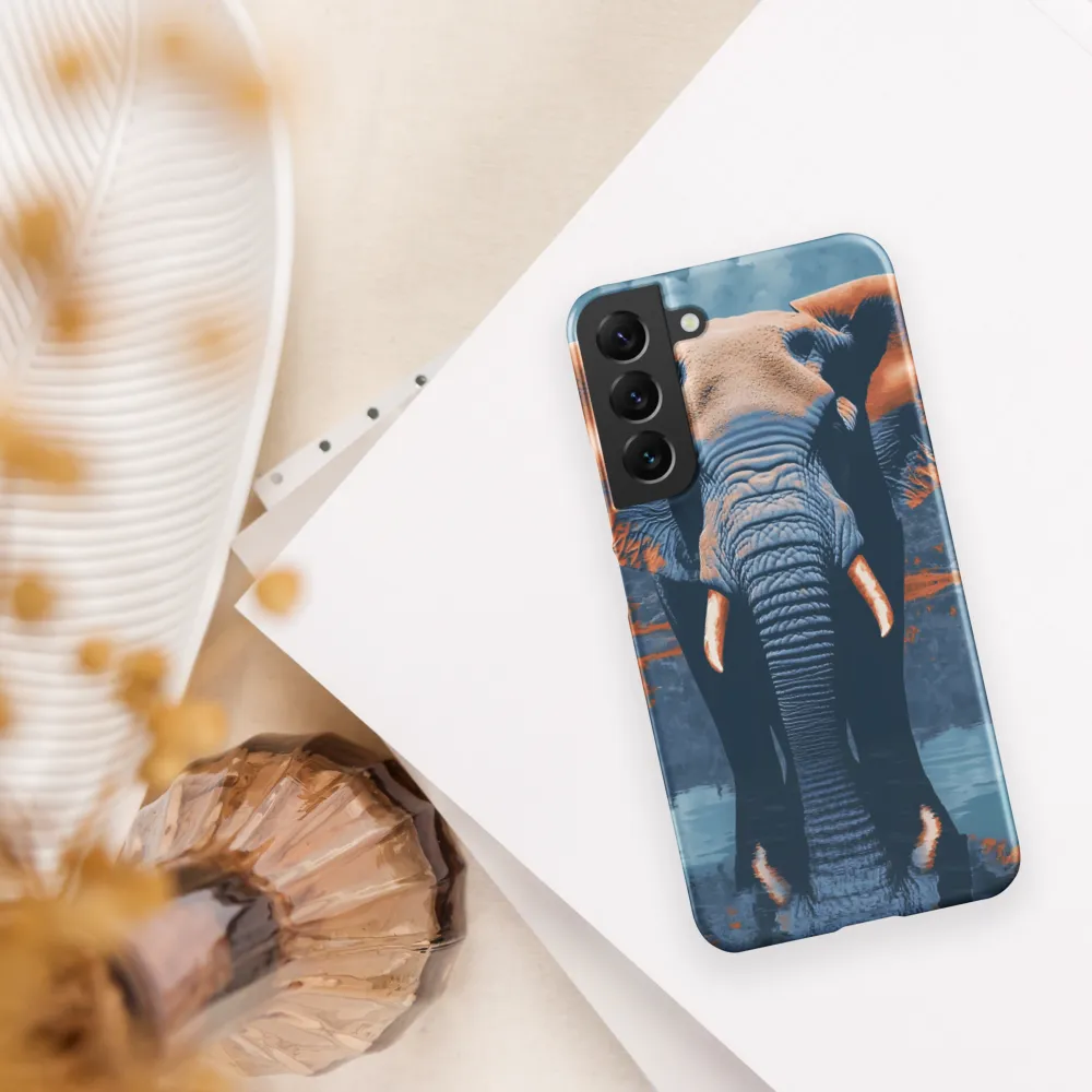 Majestic Reflection: The Elephant's Serenade