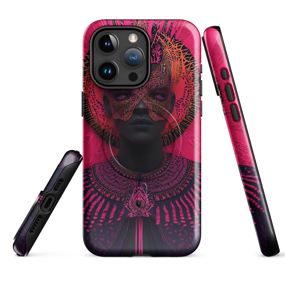 Halo of Magenta — Masked Ornament