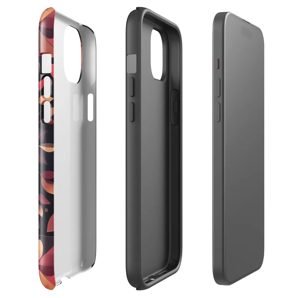 Elegance in Bloom | Phone Case |  15 Plus | Tough Case | Glossy