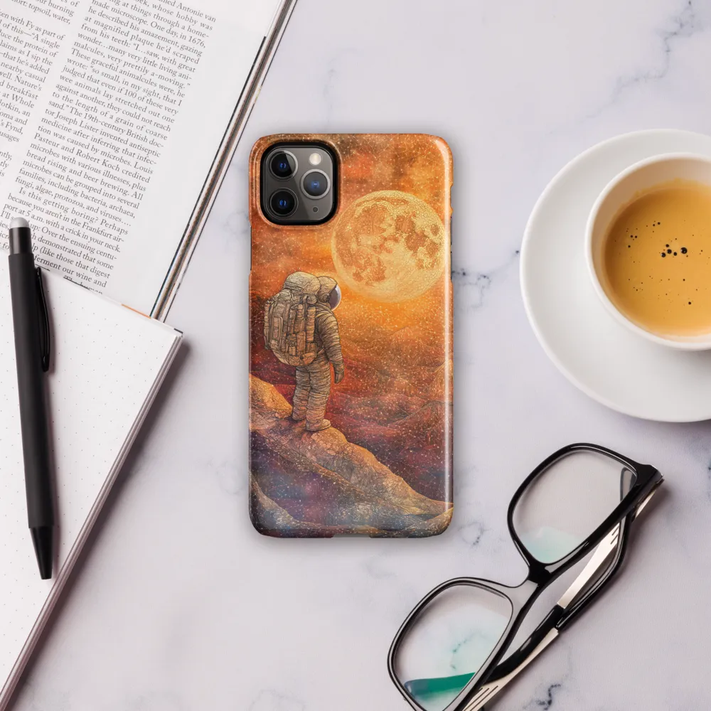 Journey to the Celestial: An Astronaut's Reflection | Phone Case |  11 Pro Max | Snap Case | Glossy