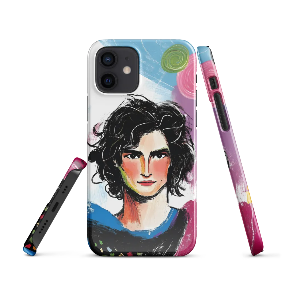 Vibrant Portrait of Youth | Phone Case |  12 | Snap Case | Glossy