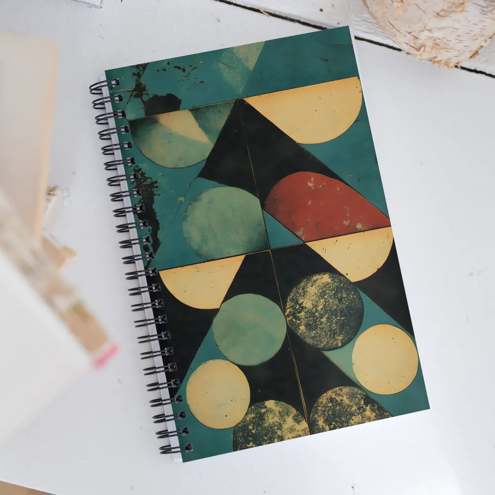 Geometric Harmony | Spiral Notebook