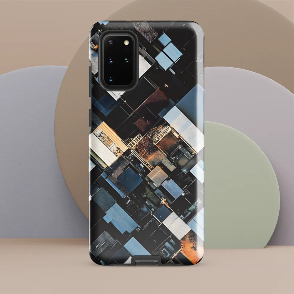 Urban Mosaic from Above