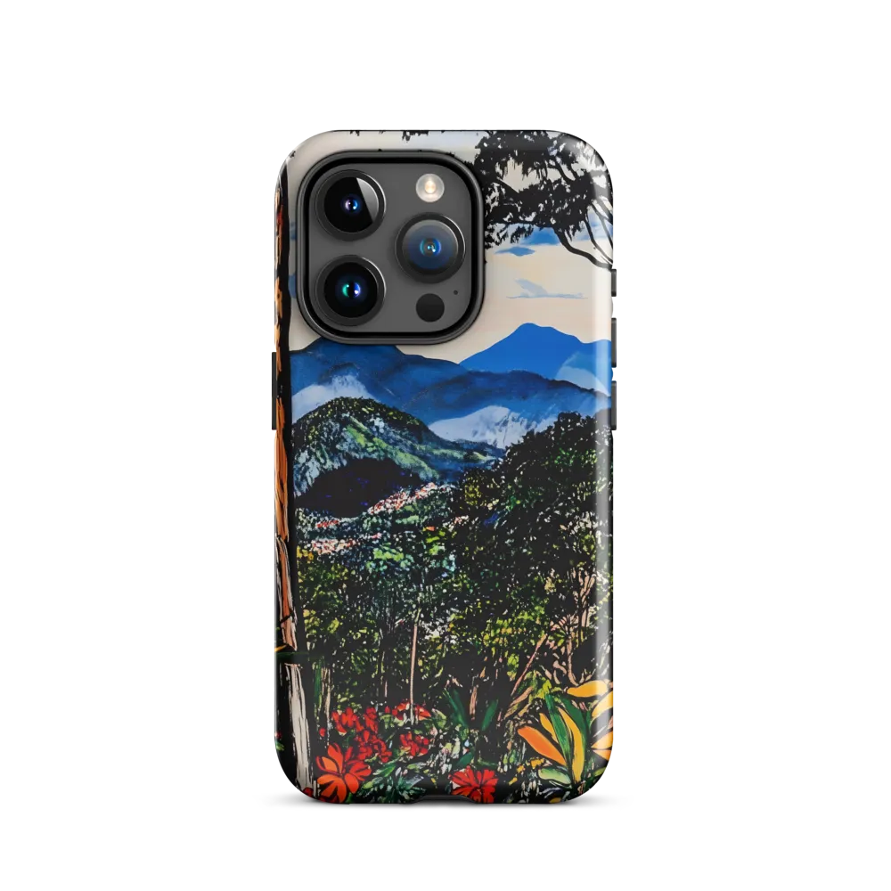 Framed Valley: Blue Ridges and Tropical Understory
