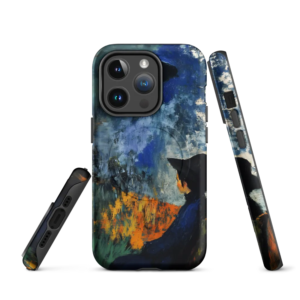 Contemplation Under the Void | Phone Case |  14 Pro | MagSafe® Tough Case | Matte