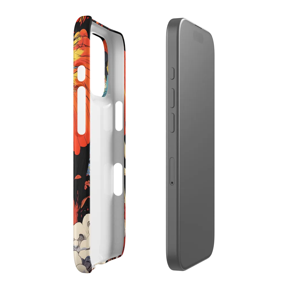 Majesty of the Floral Elephant | Phone Case |  16 Pro | Snap Case | Matte