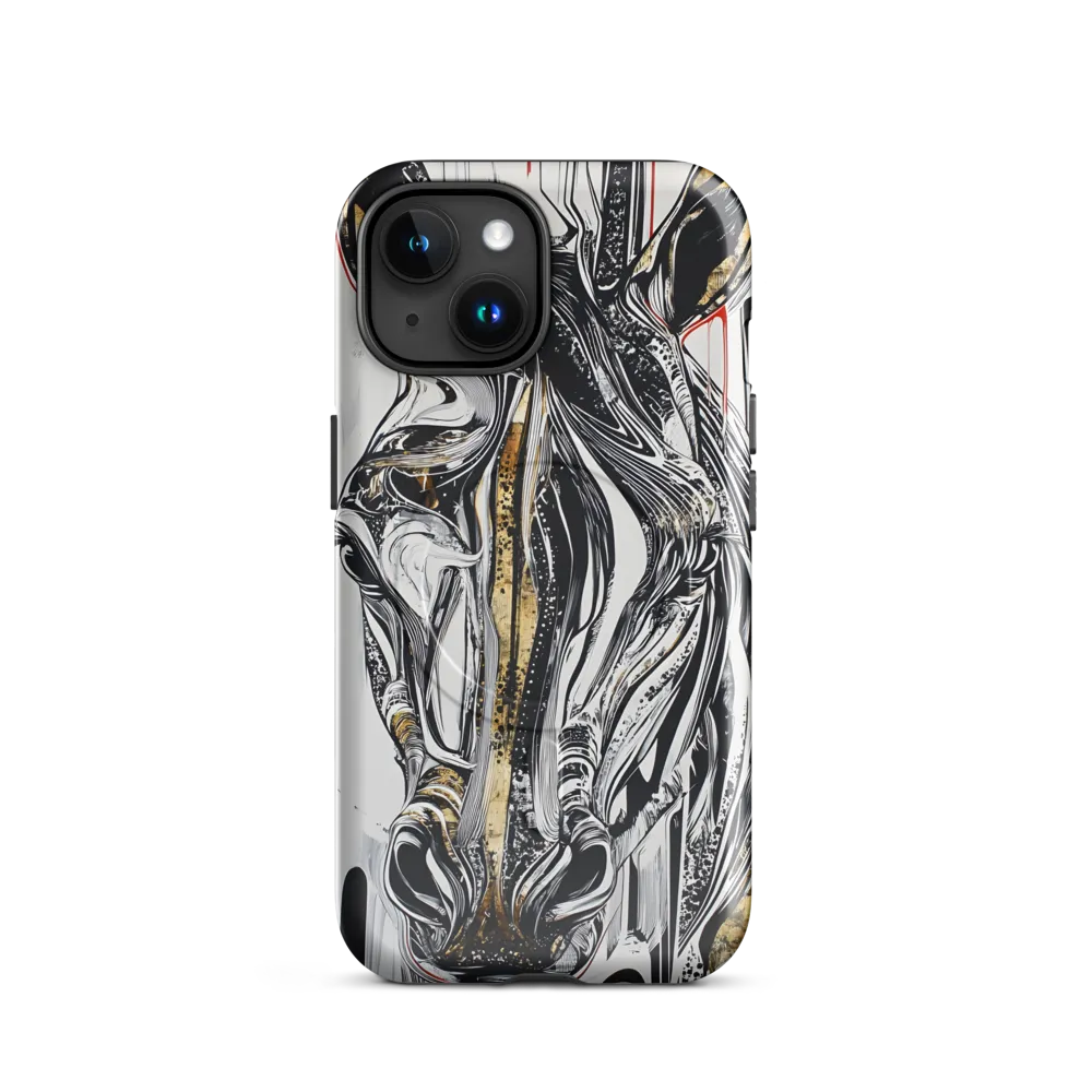 Ethereal Majesty: The Abstract Zebra