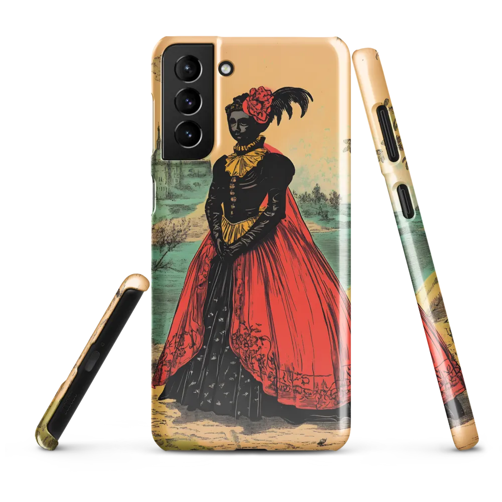 Elegance in Red and Gold