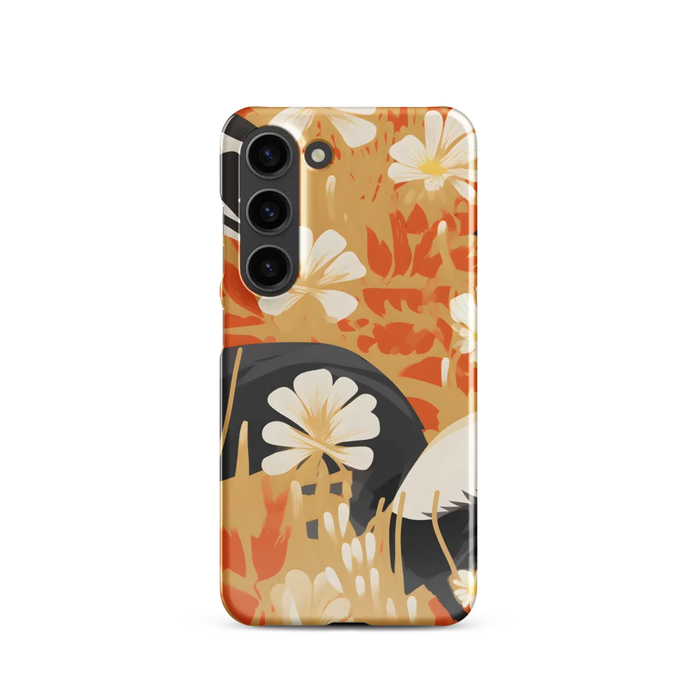 Whimsical Badgers in Bloom