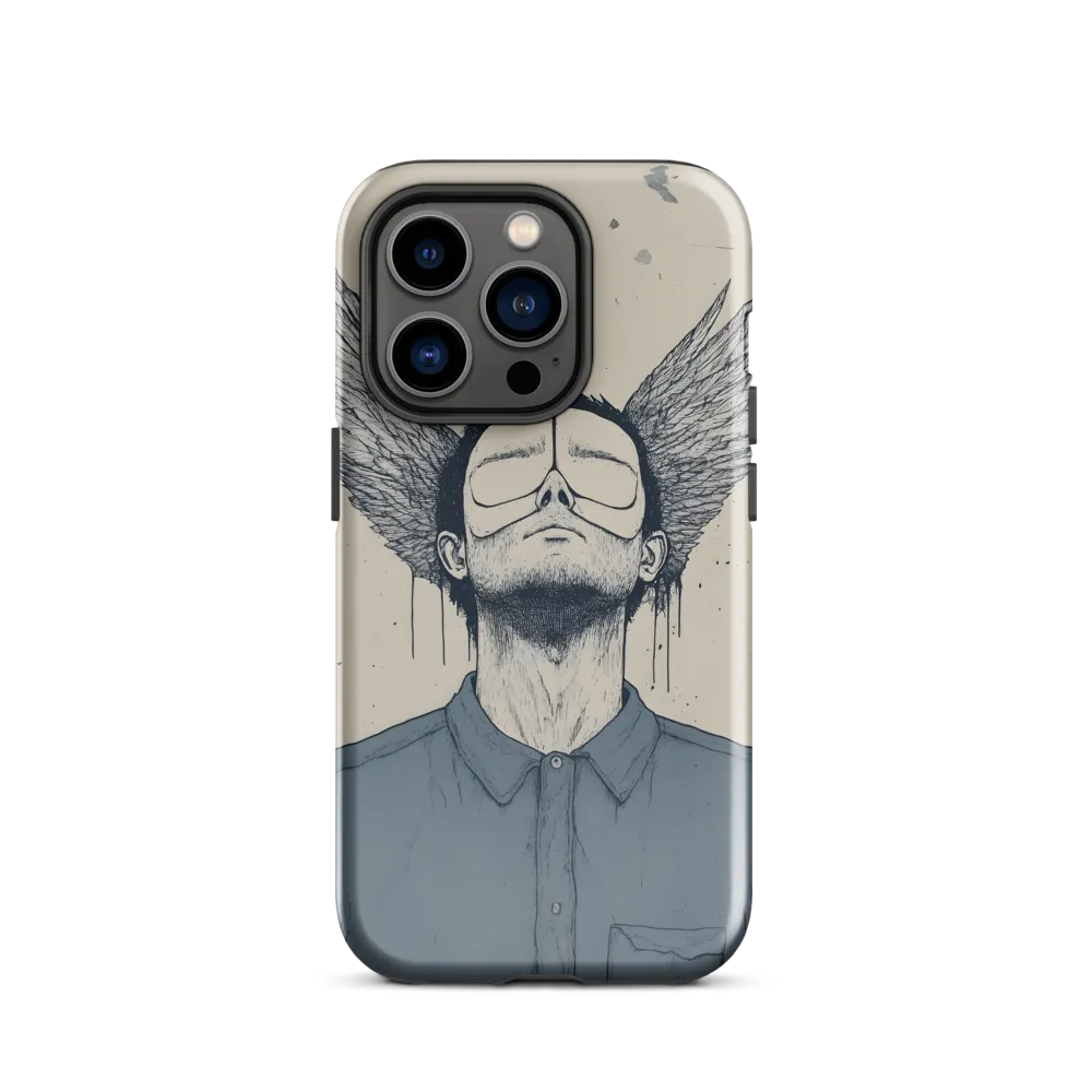 Wings of Reflection | Phone Case |  14 Pro | Tough Case | Glossy