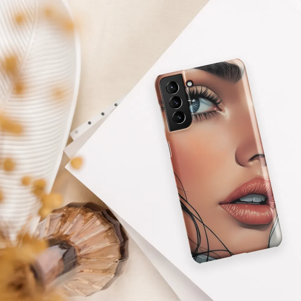 Iris & Skin — Close-Up Portrait