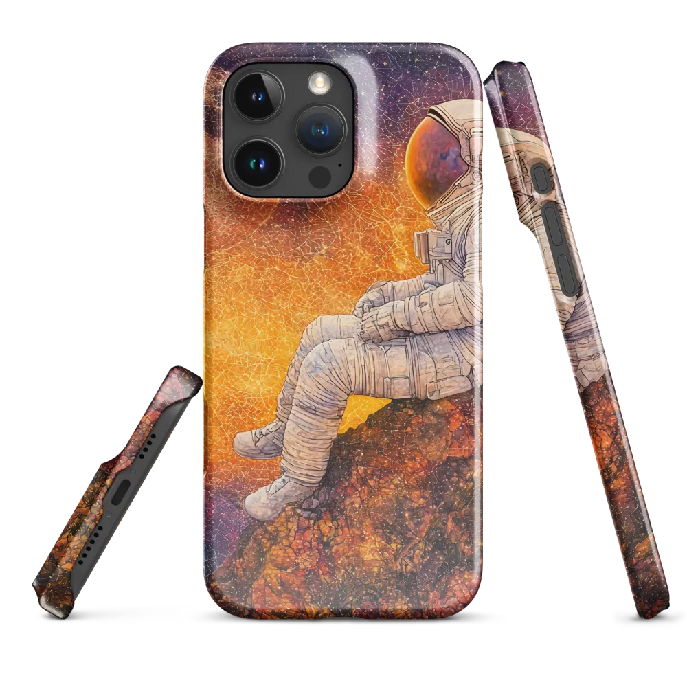 Cosmic Contemplation | Phone Case |  16 Pro Max | Snap Case | Glossy